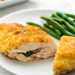 Stuffed Chicken Breasts with Prosciutto, Basil, and Cheese \ tamingofhthespoon.com