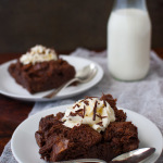 Chocolate Bread Pudding | tamingofthespoon.com