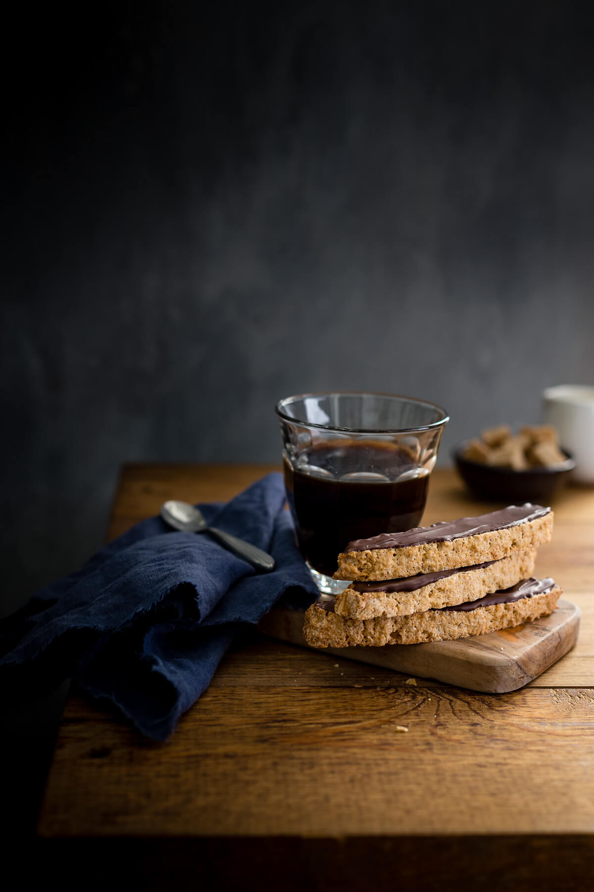 Biscotti with Almonds and Chocolate — Bless this Mess