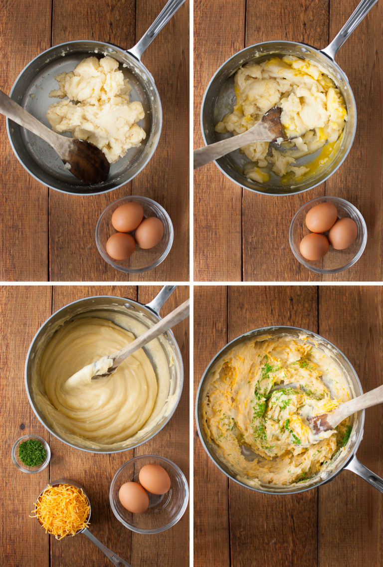 Cheddar Dill Puffs Taming of the Spoon